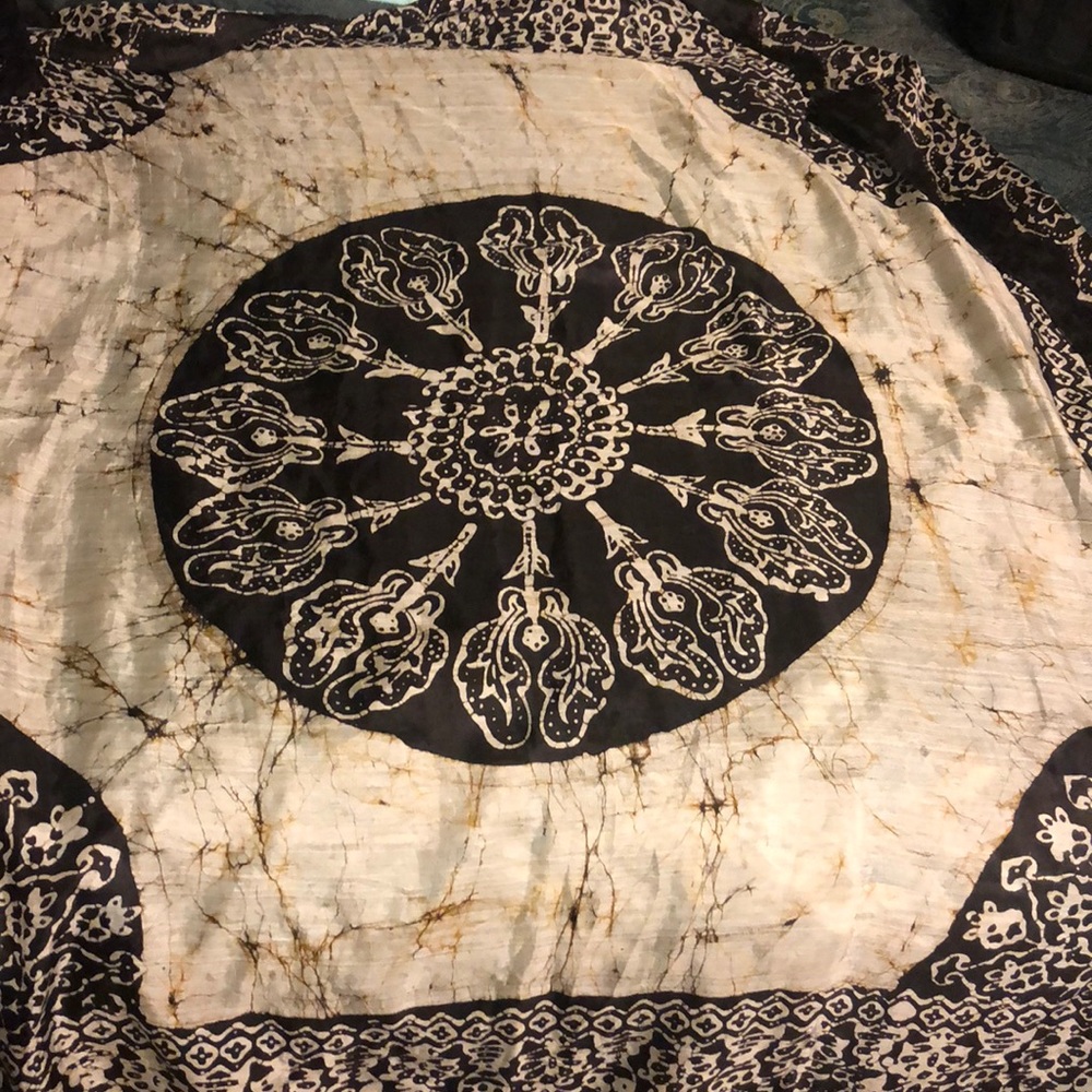 Never Used Silk-Like Scarf